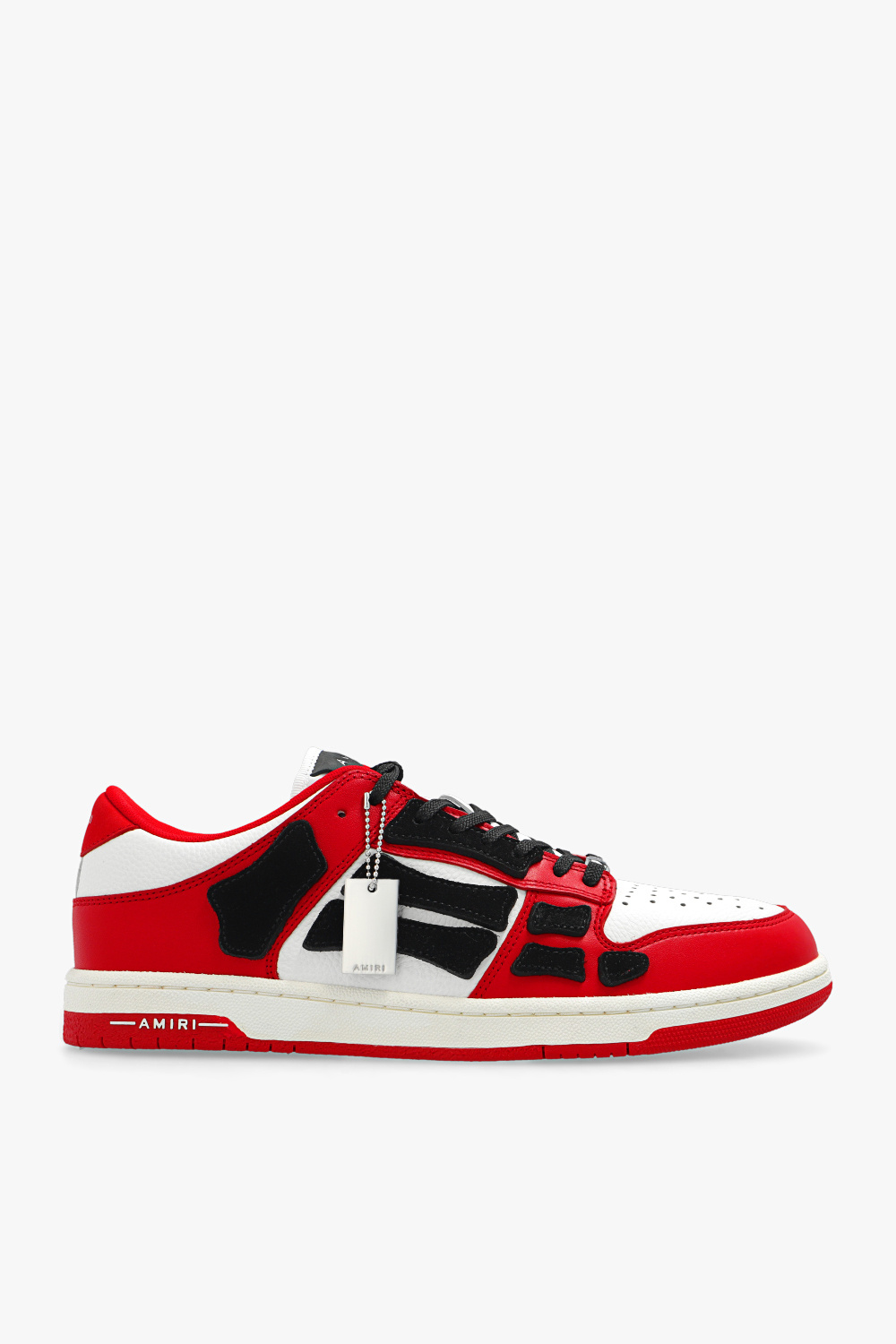 【個性を放つ】AMIRI ホワイト＆レッド Skel-Top Low スニーカー Buy Amiri Skel Top Low 'White Red' - MFS003 124 | GOAT